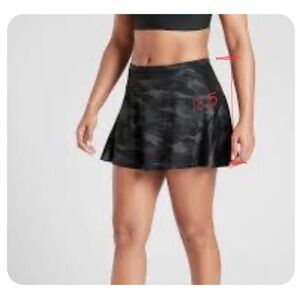Athleta , size S , match point skort, camouflage